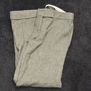 Plaid Talbots wool slacks